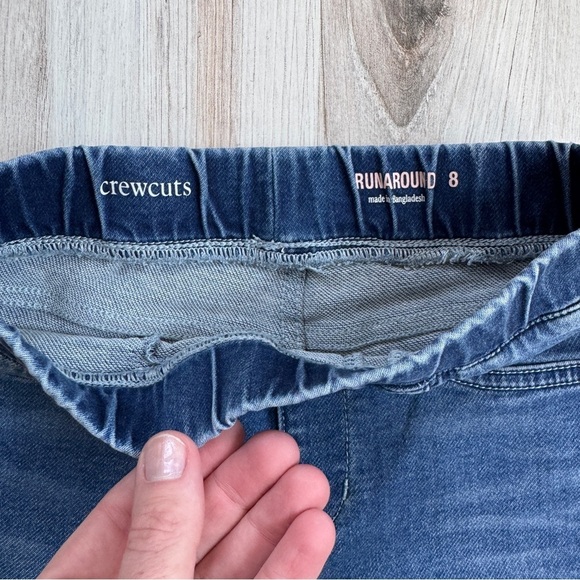 J.Crew Crewcuts Runaround Jeans Girls 8 - Picture 3 of 9